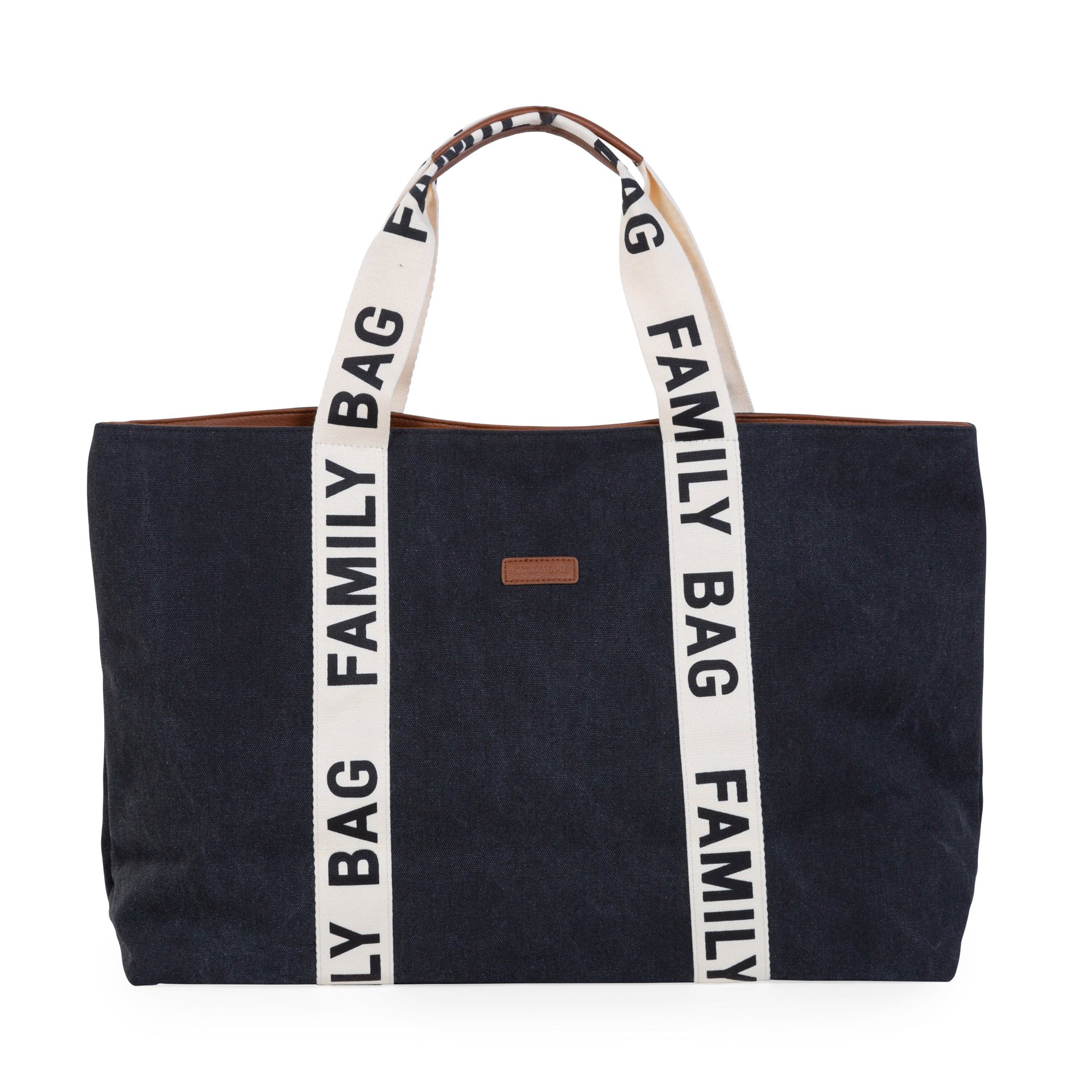 Childhome® Torba Family Bag Signature Canvas Black Childhome