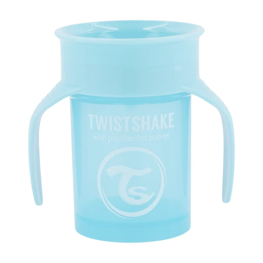 Twistshake® 360 Lonček za učenje pitja 230ml Blue Twistshake