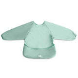 Mushie® Long Sleeve Bib Roman Green