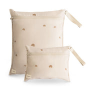 Mushie® Vodoodporna torbica za shranjevanje 2 kosa Rainbow Mushie