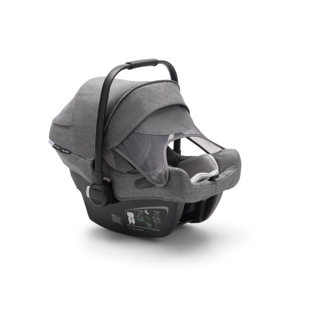 Bugaboo® Otroški avtosedež / lupinica Turtle by Nuna Air 2020 0+ (0-13 kg) Grey Melange Bugaboo