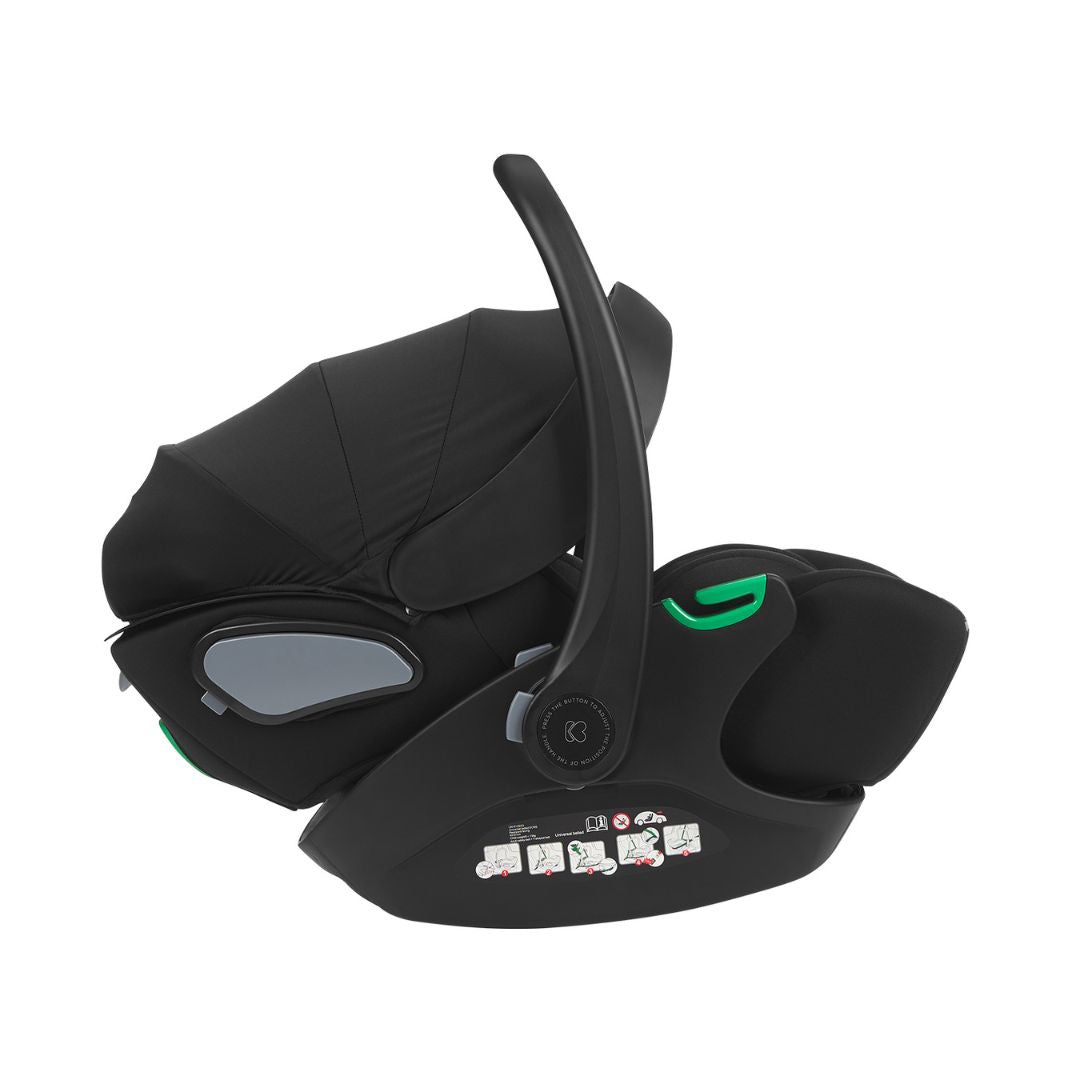 KikkaBoo® Otroški avtosedež / lupinica i-Trail i-SIZE (40-87 cm) Black (Kara/Lanah/Thea/Tiffany) KikkaBoo