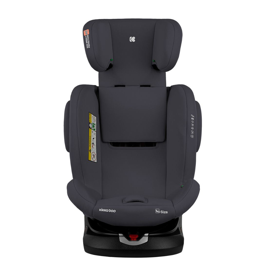 KikkaBoo® Otroški avtosedež 360° i-Felix i-SIZE (40-150 cm) Dark Grey KikkaBoo