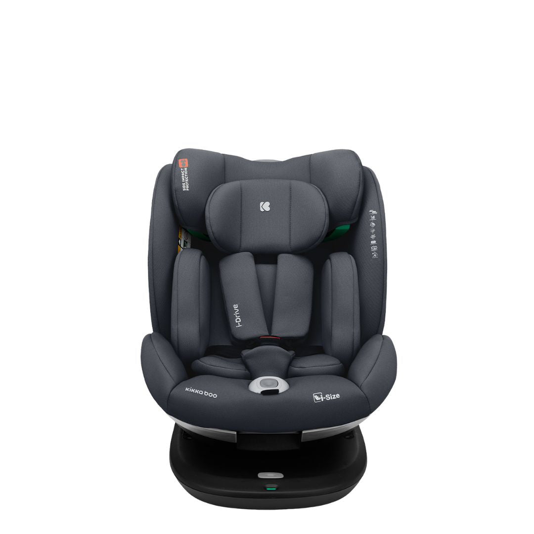 KikkaBoo® Otroški avtosedež 360° i-Drive i-SIZE (40-150 cm) Dark Grey KikkaBoo