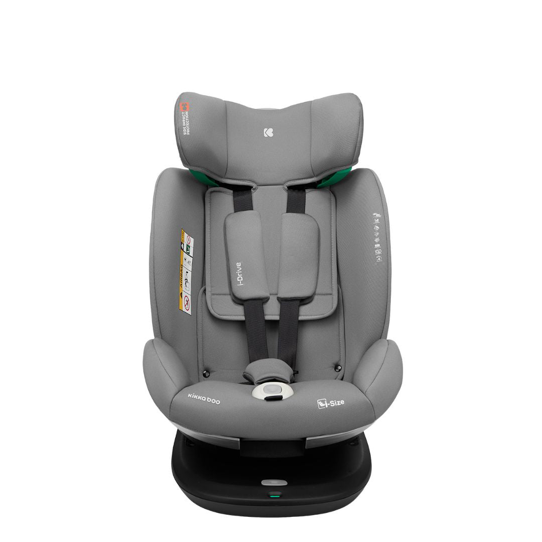 KikkaBoo® Otroški avtosedež 360° i-Drive i-SIZE (40-150 cm) Light Grey KikkaBoo