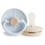 Frigg® Ciuccio in silicone Little Viking Powder Blue/Cream
