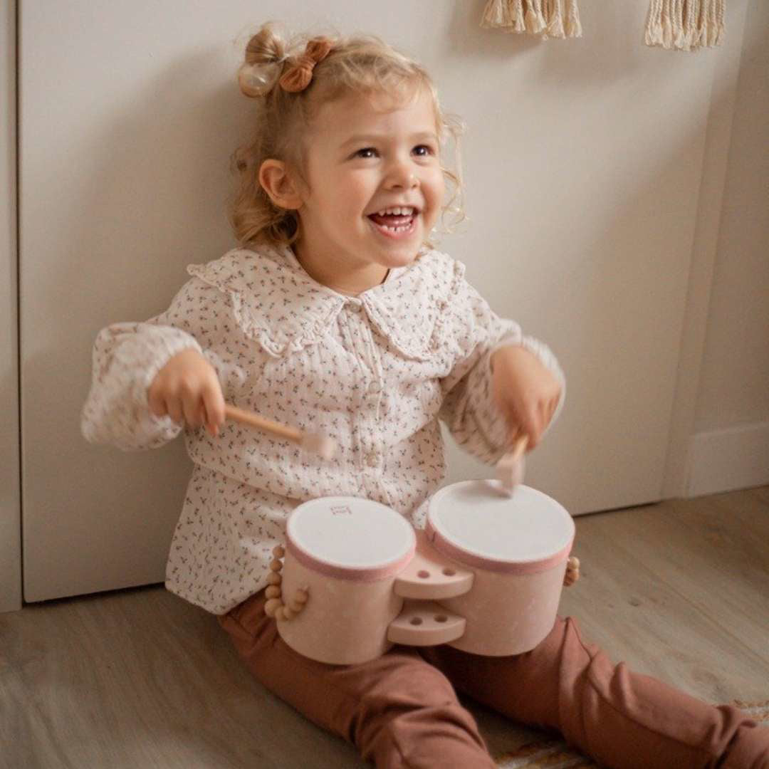 Label Label® Leseni bobni Blue Label Label