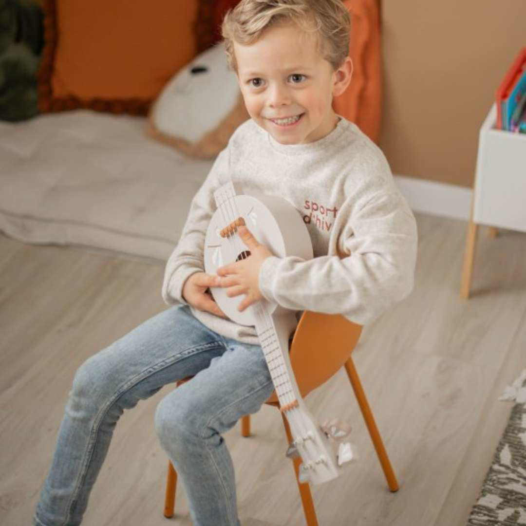 Label Label® Leseno glasbilo Banjo Nougat Label Label