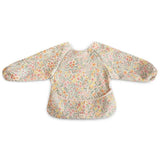 Mushie® Long Sleeve Bib Pastel Blooms