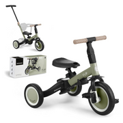 KikkaBoo® Otroški tricikel 5in1 Flip Army Green KikkaBoo