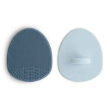 Mushie® Cradle Cap Brush-2 pack Tradewinds/Periwinkle