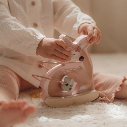 Little Dutch® Aktivna lesena spirala Srnica Fairy Garden FSC Little Dutch