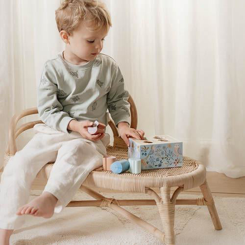 Little Dutch® Kocka za razvrščanje oblik Forest Friends FSC Little Dutch