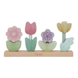 Little Dutch® Drvena slagalica Rožice Fairy Garden FSC