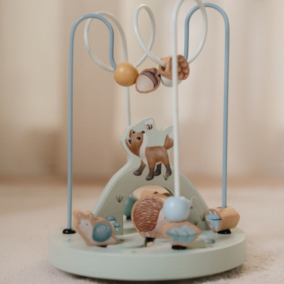 Little Dutch® Aktivna lesena spirala Forest Friends Little Dutch