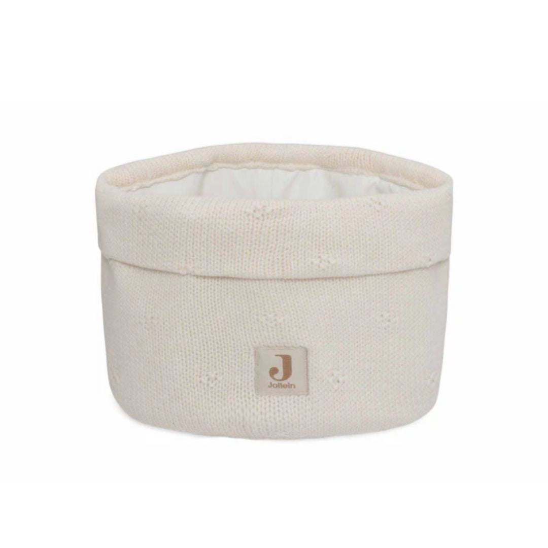 Jollein® Košara za shranjevanje Cosy Knit Ivory Jollein