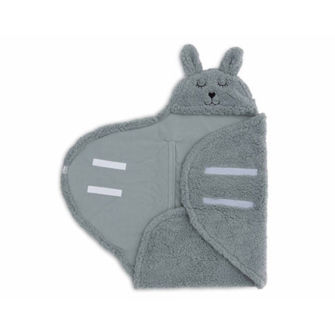 Jollein® Odeja za avtosedež Bunny Sea Green 105x100 Jollein