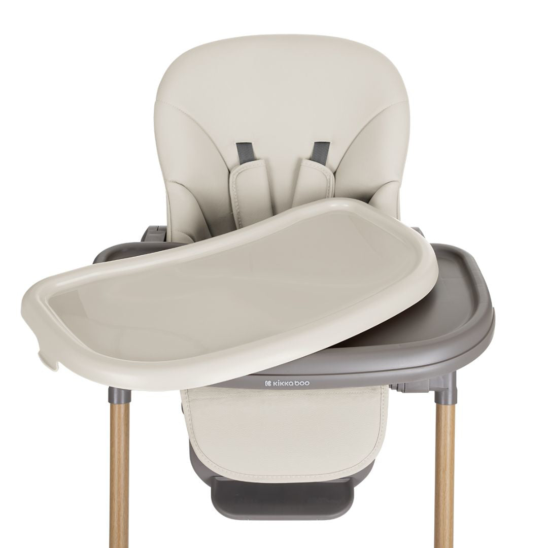 KikkaBoo® Otroški stol za hranjenje Olive Beige KikkaBoo