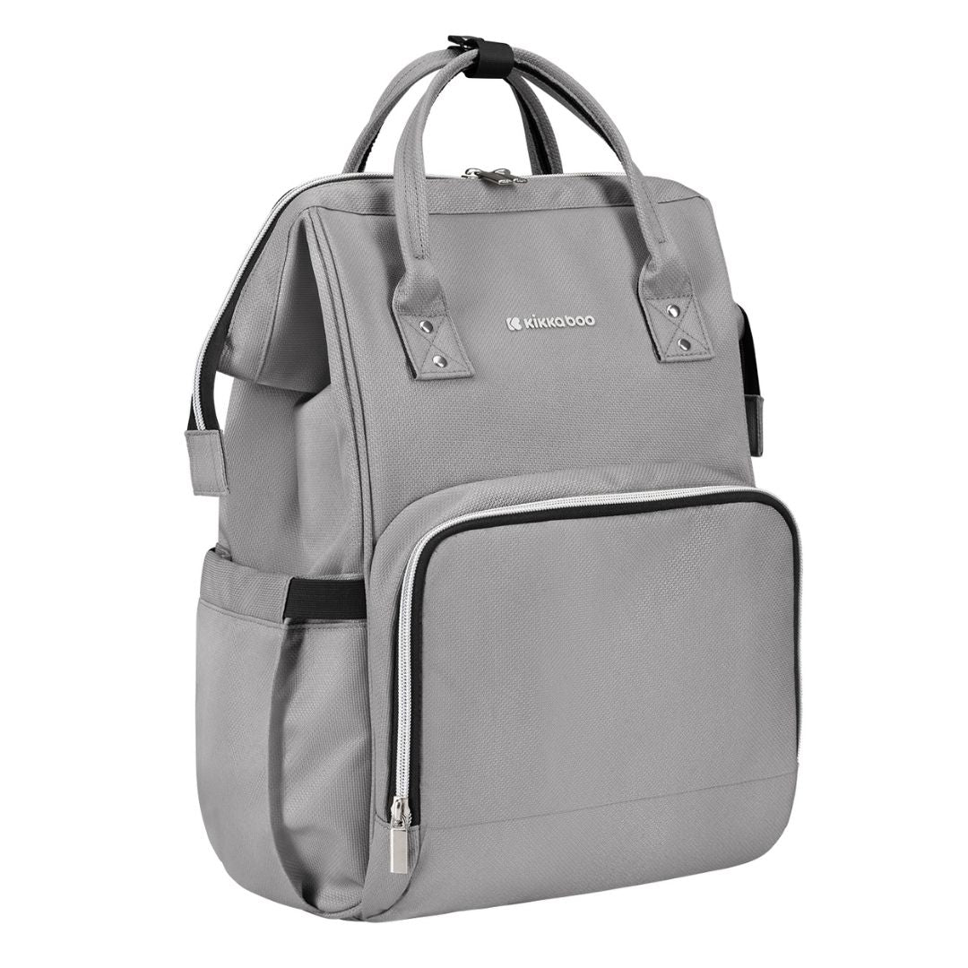 KikkaBoo® Previjalni nahrbtnik Siena Light Grey 2025 KikkaBoo
