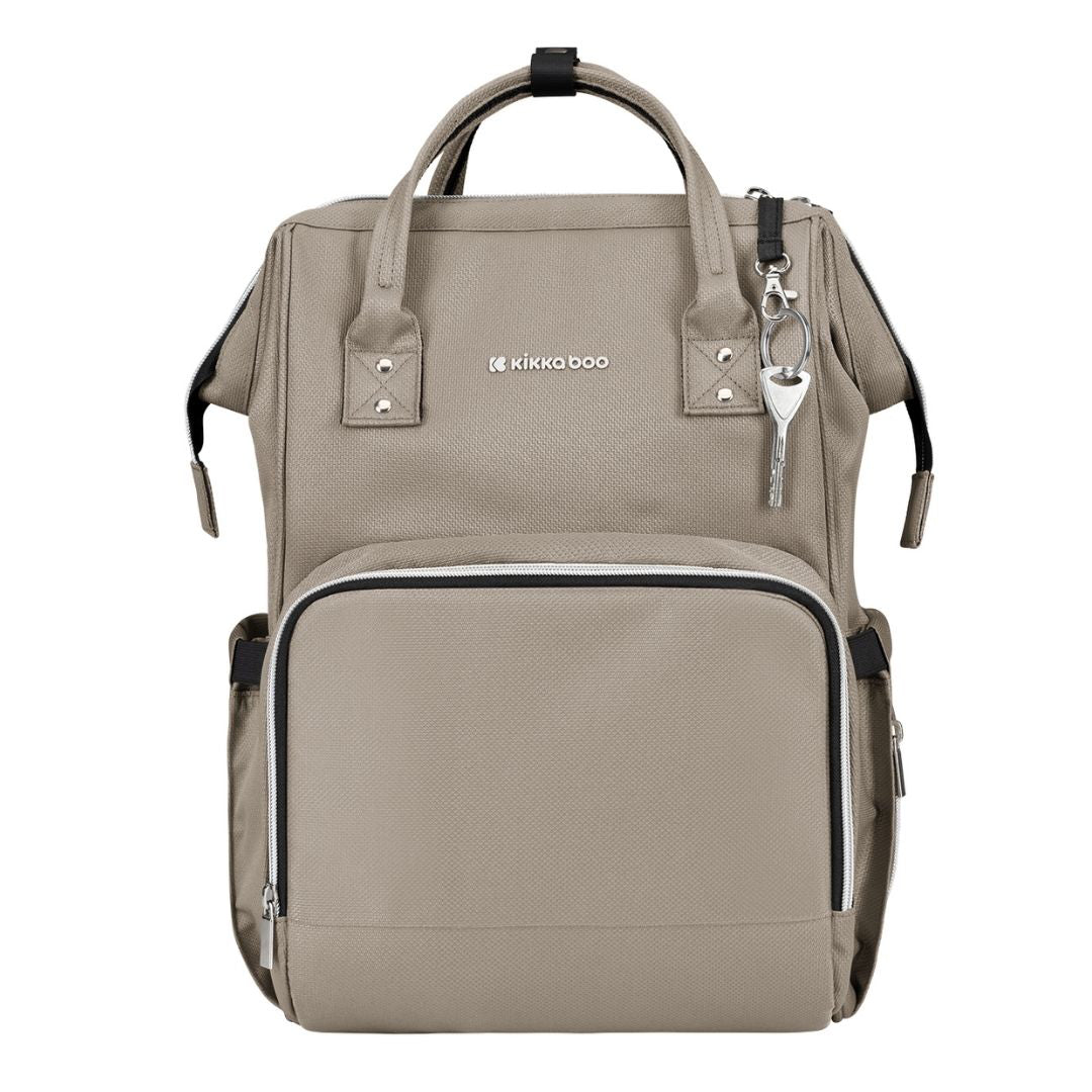 KikkaBoo® Previjalni nahrbtnik Siena Beige 2025 KikkaBoo