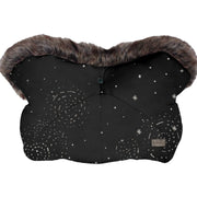 KikkaBoo® Enojna rokavica za voziček Trendy Galaxy Black KikkaBoo