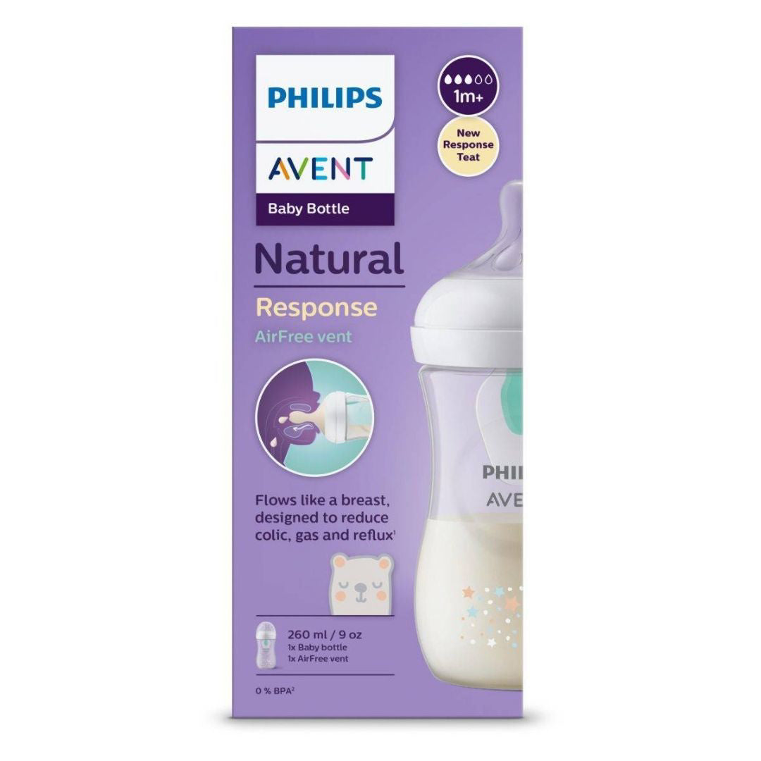Philips AVENT® Steklenička s cucljem Natural Response AFV Deco 260ml Philips AVENT