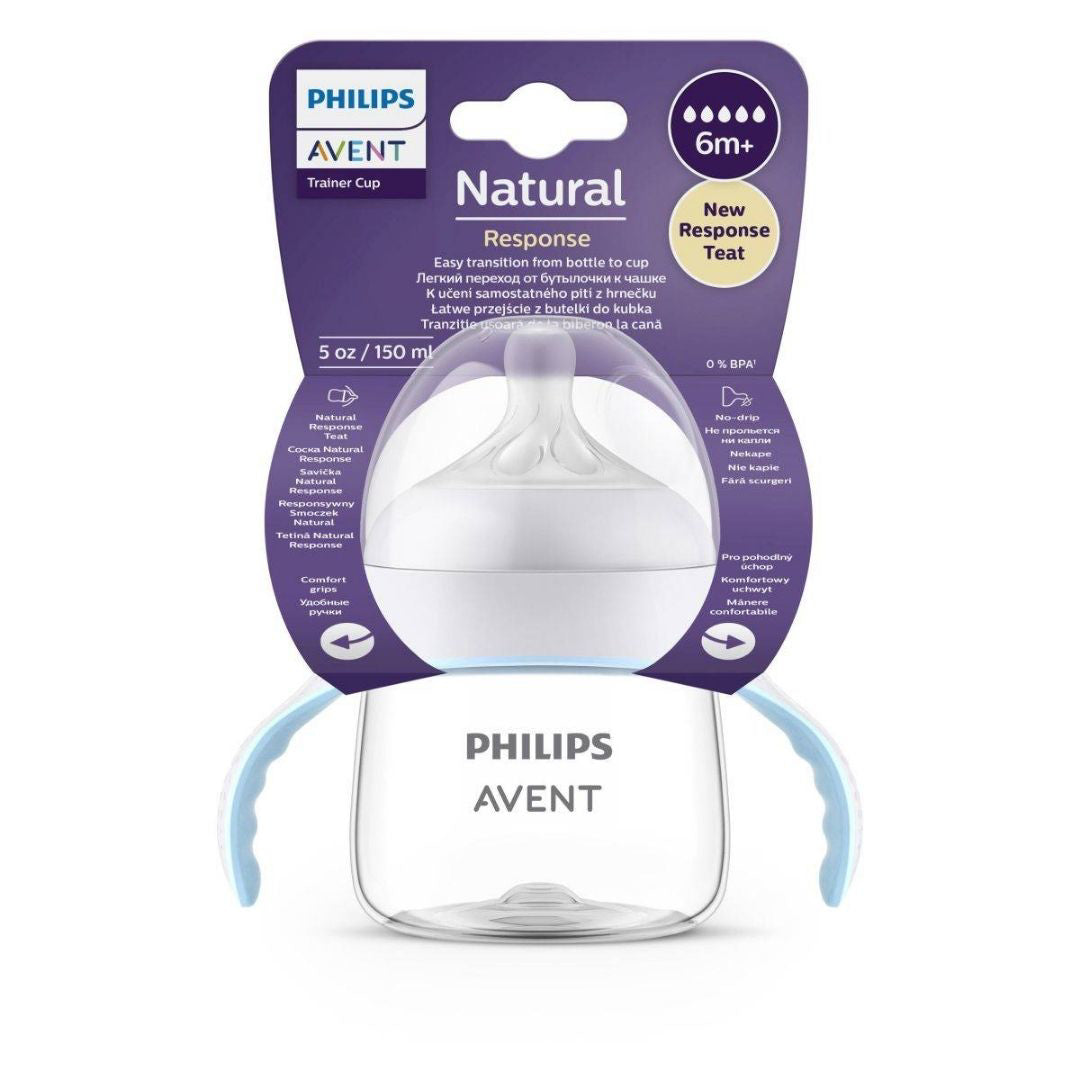 Philips AVENT® Steklenička s cucljem in ročaji Natural Response 150ml Philips AVENT