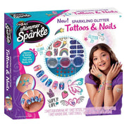 CrazArt® Set izdelovalec nohtov & tattoo Glitter & Shimmer CrazArt