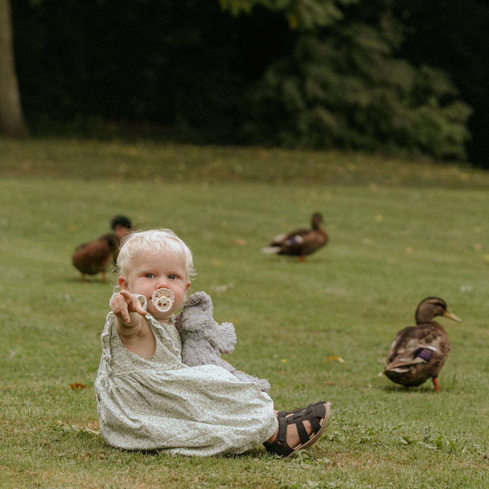 Frigg® Set 4 dudic iz kavčuka Sunset Bliss (0-6m) FRIGG