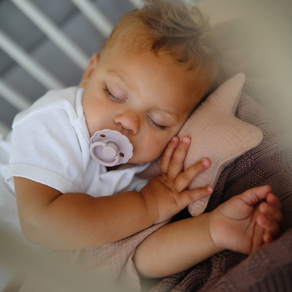 Frigg® Set 4 dudic iz kavčuka Sunset Bliss (0-6m) FRIGG