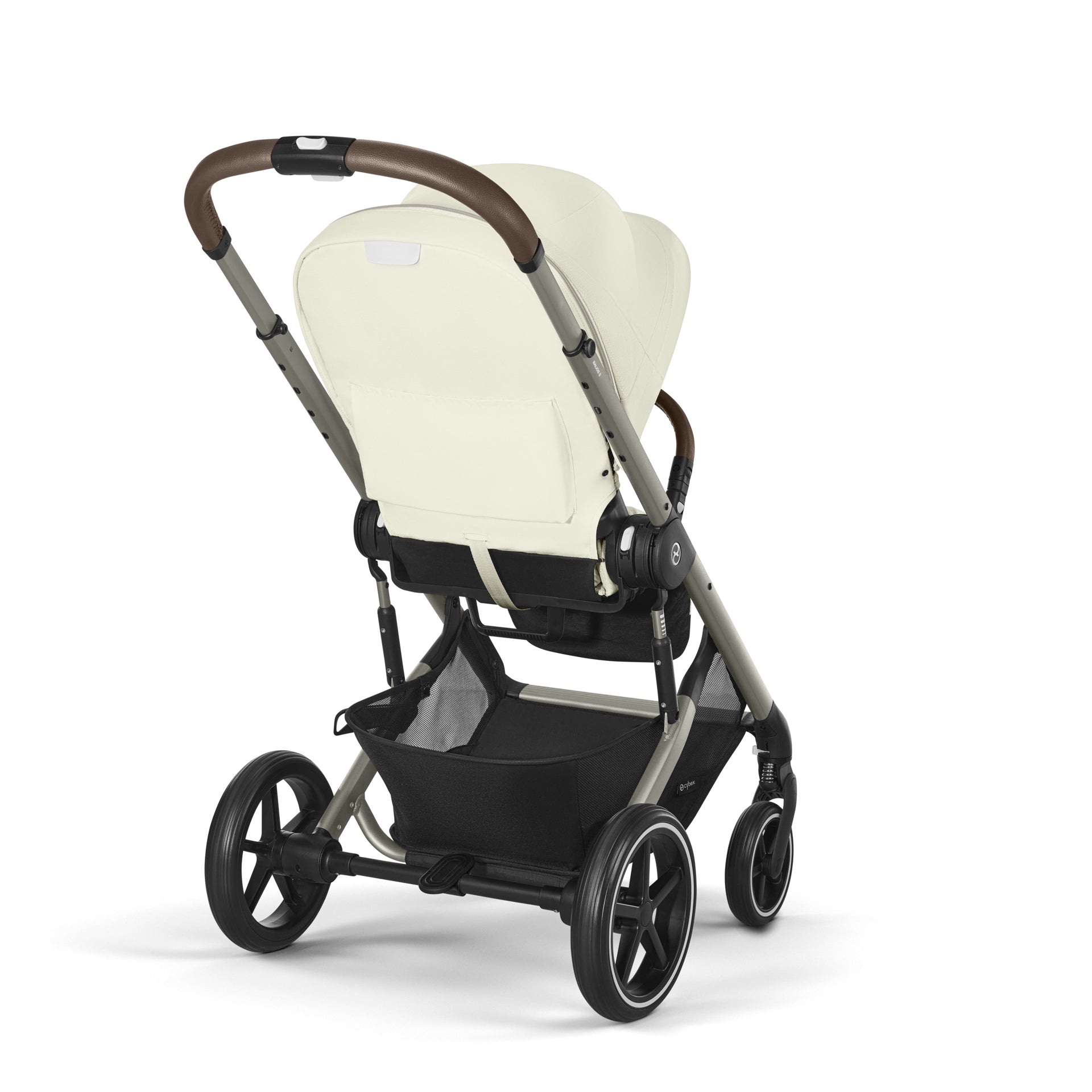 Cybex® Otroški voziček 3v1 Balios S Lux + Avtosedež Cloud G Seashell Beige Cybex