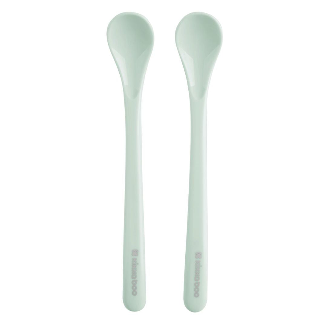 KikkaBoo® Set dveh žličk Brighty Mint KikkaBoo