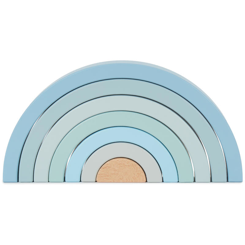 Bieco® Lesena mavrica Blue Bieco