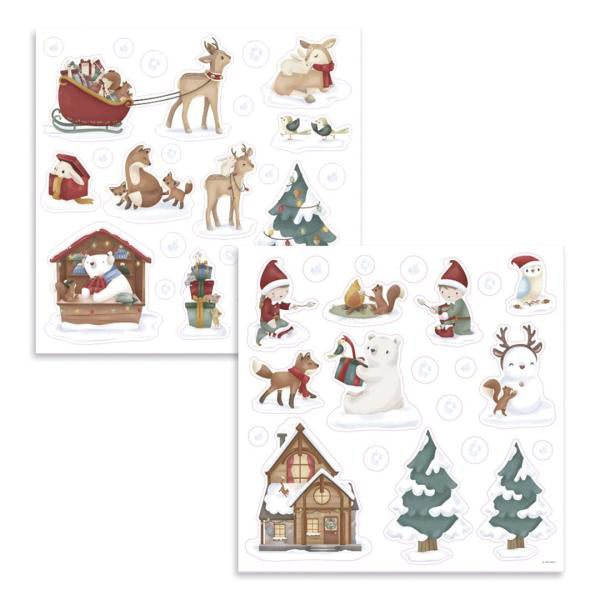 Little Dutch® Nalepke za steklo Christmas Little Dutch