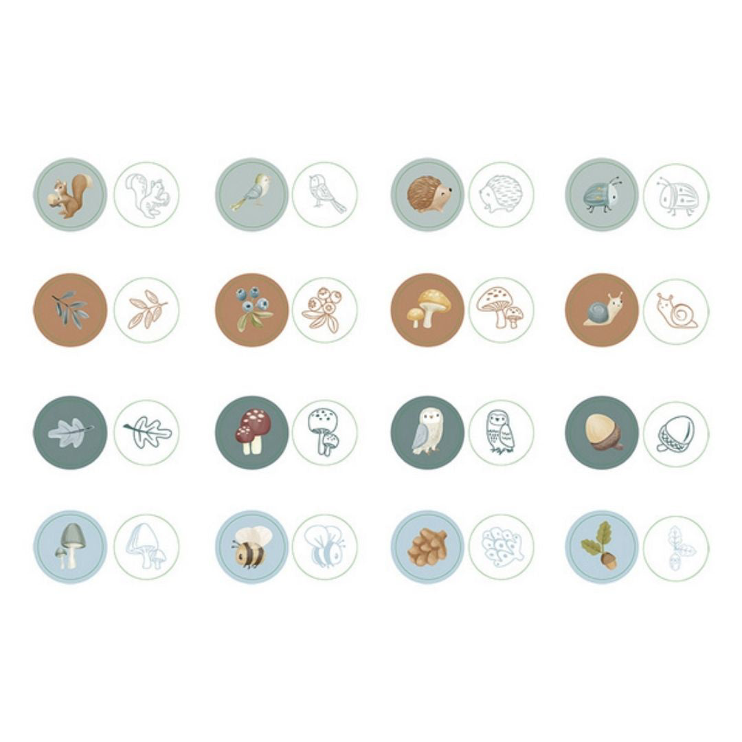 Little Dutch® Štampiljke Forest Friends Little Dutch