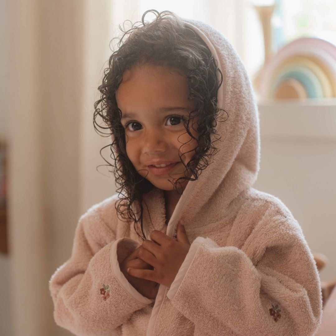 Little Dutch® Otroški kopalni plašček Blossom 74/80 Little Dutch