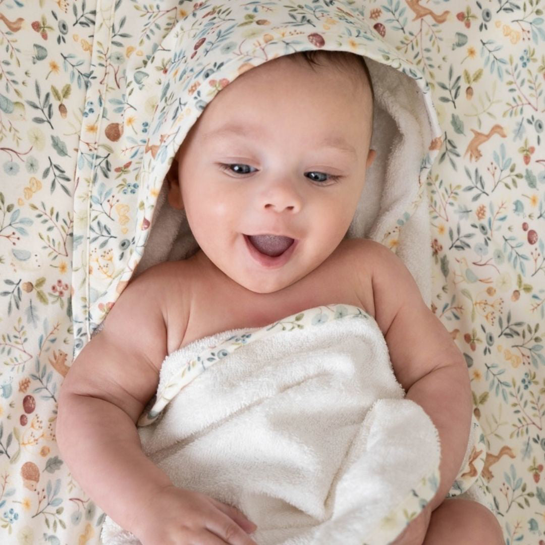 Little Dutch® Brisača s kapuco Forest Wonders 100x100cm Little Dutch