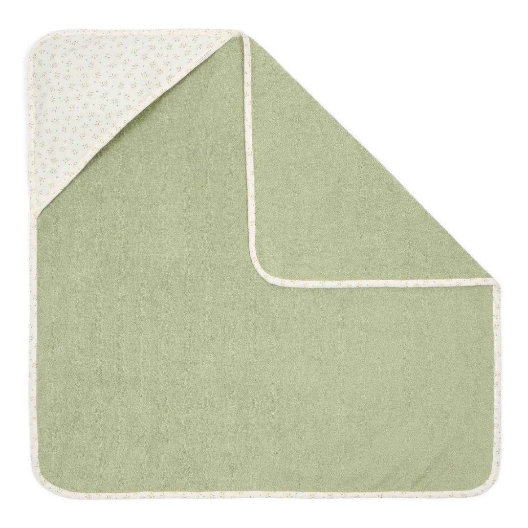 Little Dutch® Brisača s kapuco Blueberry Leaves 75x75 Little Dutch