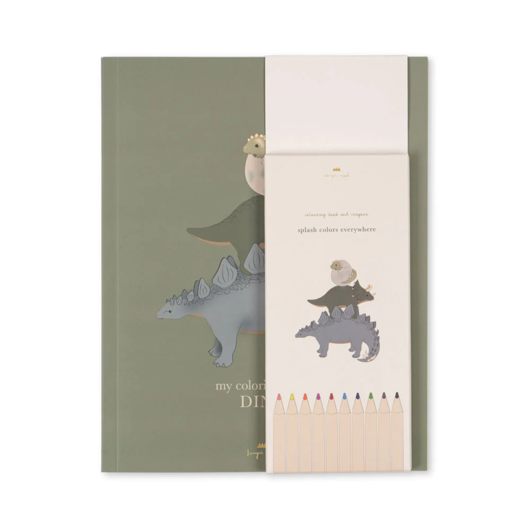 Konges Sløjd® Pobarvanka z voščenkami Dino Konges Sløjd