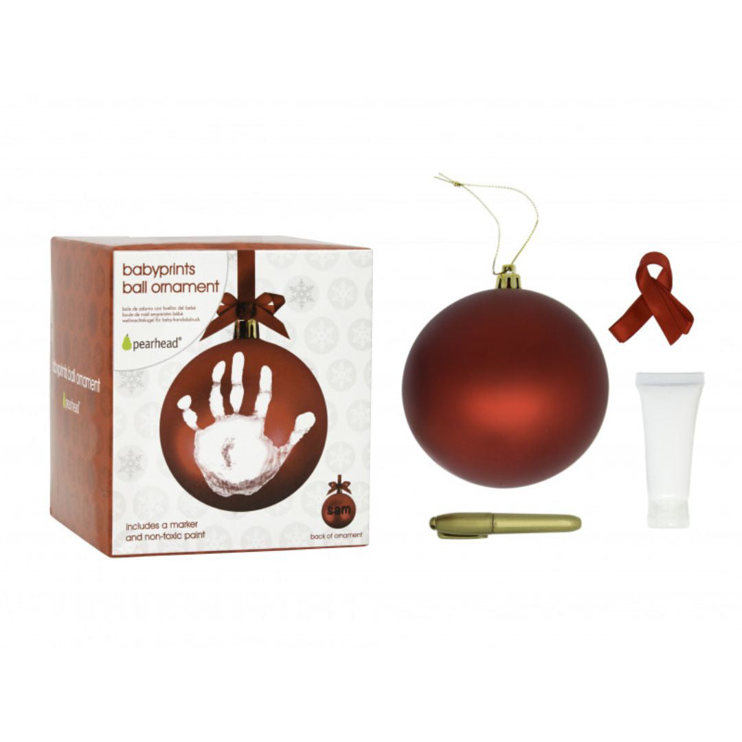 Pearhead® Moj mali odtis na Božični kroglici Pearhead