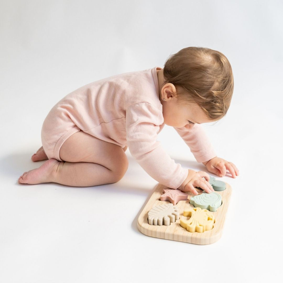 Saro Baby® Aktivnostne puzzle Sea Life Saro Baby