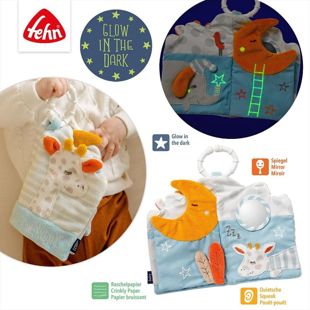 Fehn® Mehka knjigica Žirafa Fehn