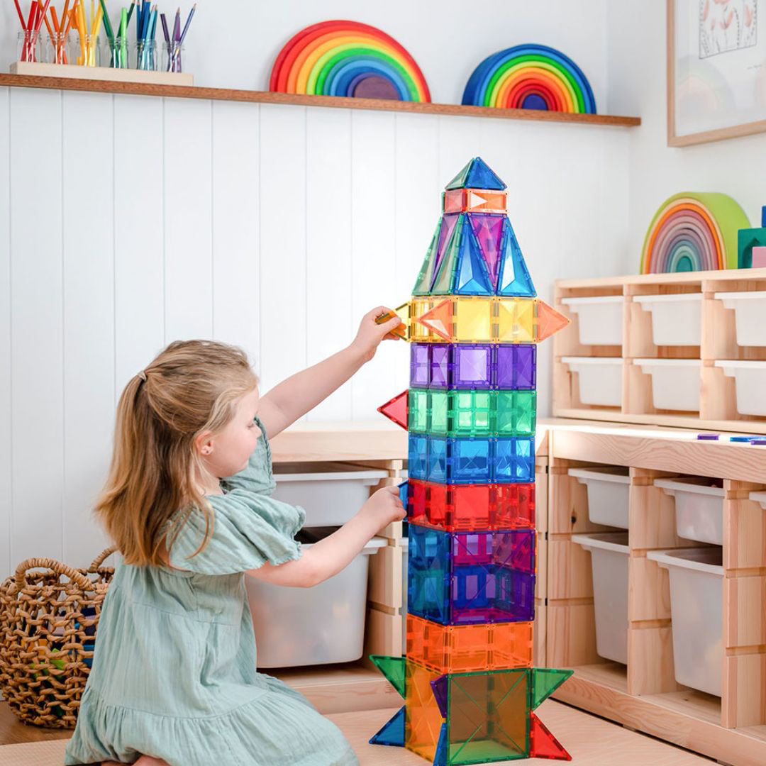 Connetix® Magnetne ploščice Rainbow Creative Pack 102-delni Connetix