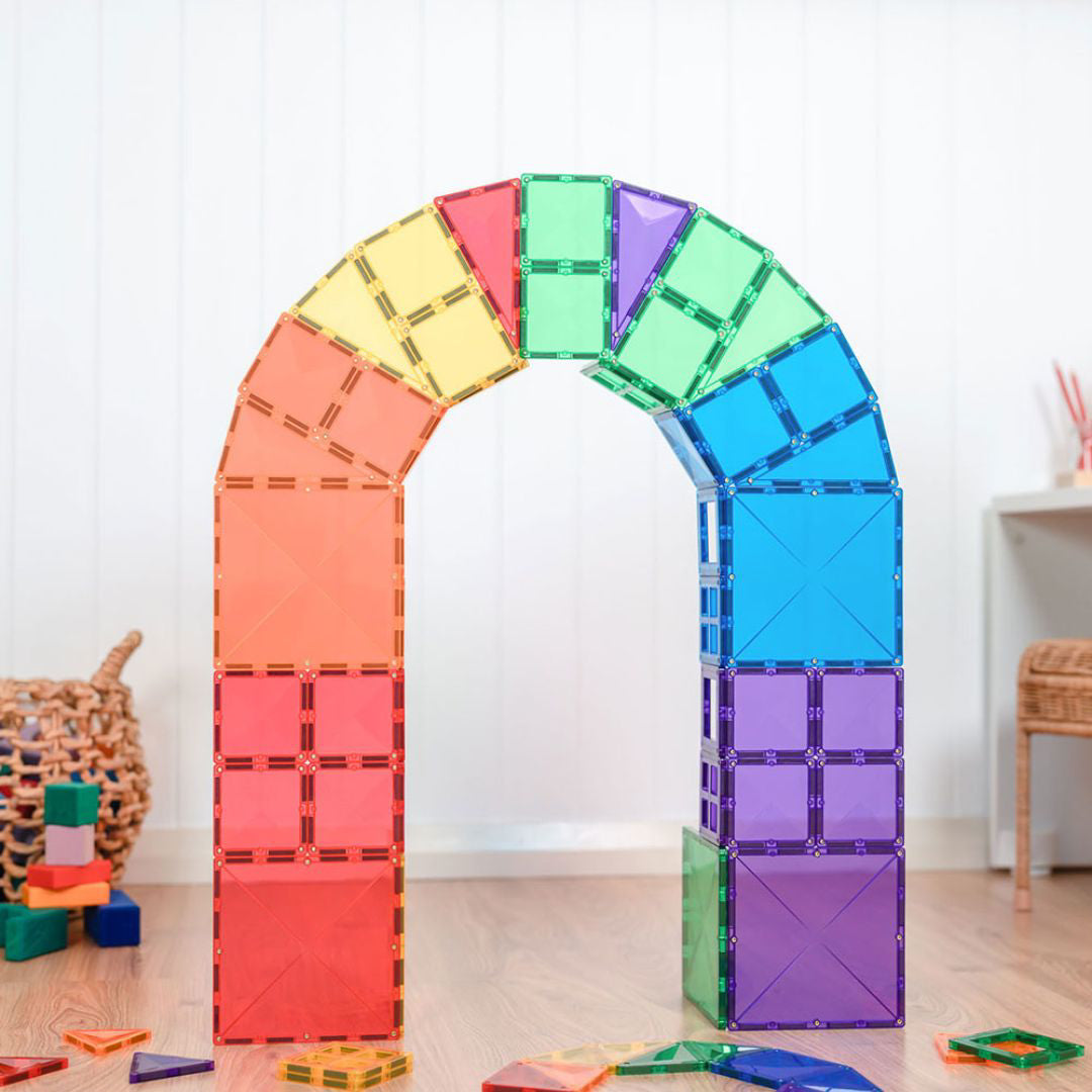 Connetix® Magnetne ploščice Rainbow Starter Pack 60-delni Connetix