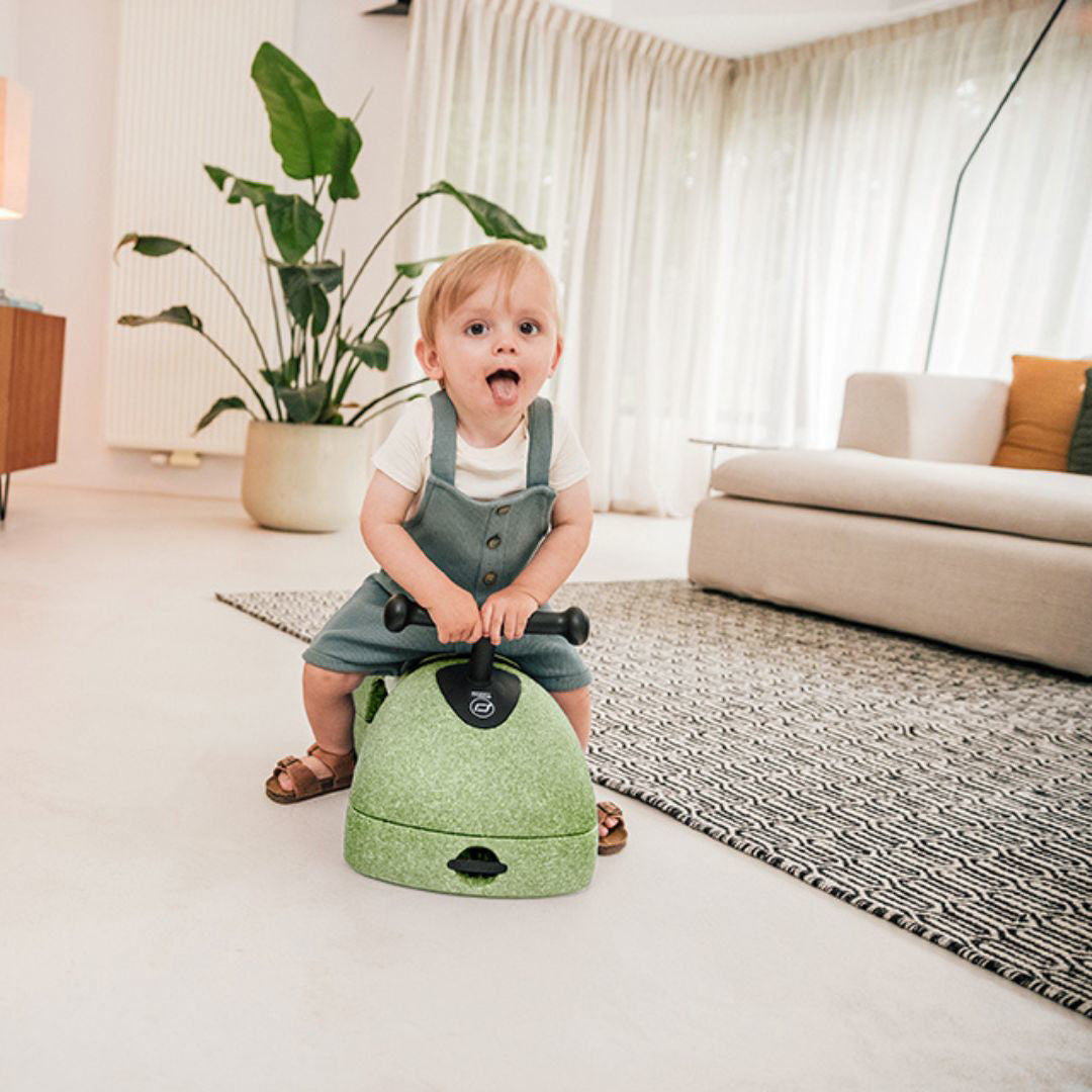 Scoot & Ride® Otroška hojica, poganjalec in deska My First 3v1 Olive Scoot & Ride