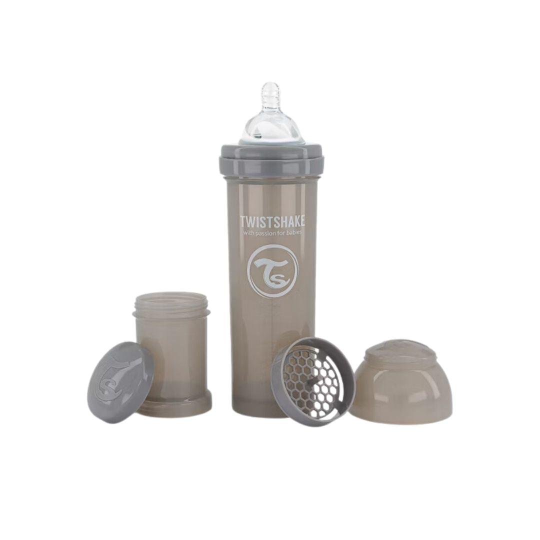 Twistshake® Steklenička Anti-Colic 330ml Pastel Grey Twistshake
