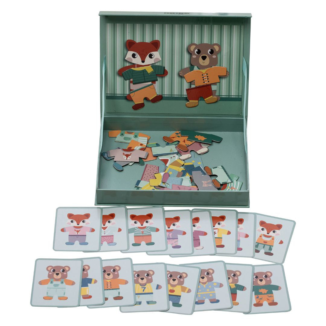 Free2Play® Magnetna igra Obleci živali Free2Play