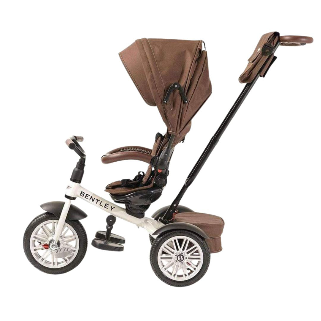 Bentley® Otroški tricikel 6 v 1 Satin white Bentley