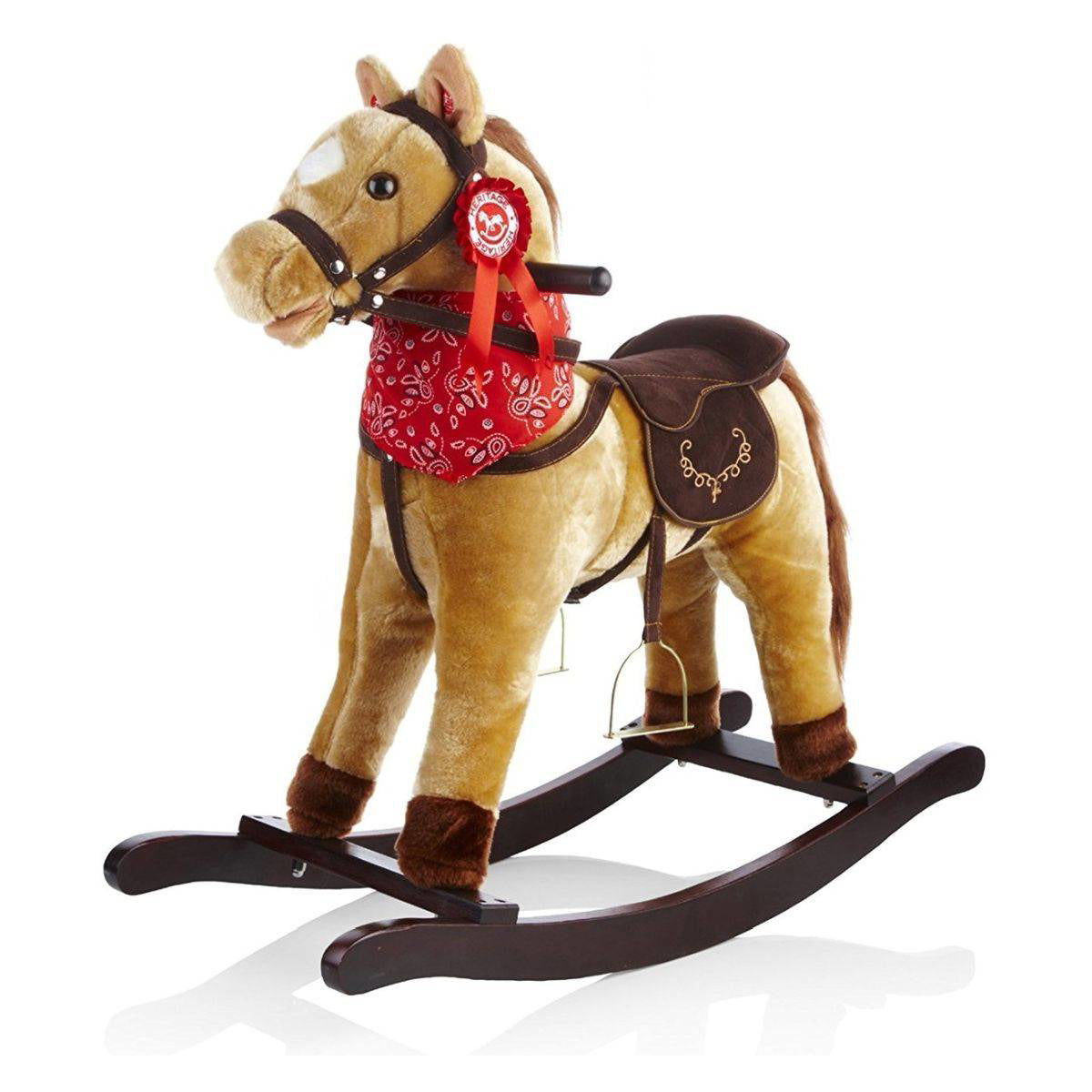 Free2Play® Gugalni konjiček z ruto Brown Free2Play
