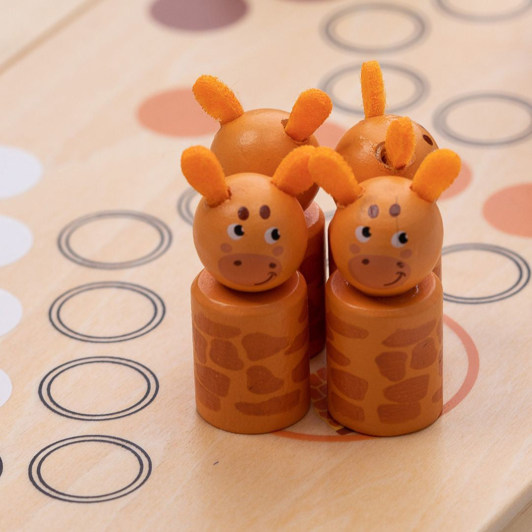 Free2Play® Lesena družabna igra Človek, ne jezi se Free2Play